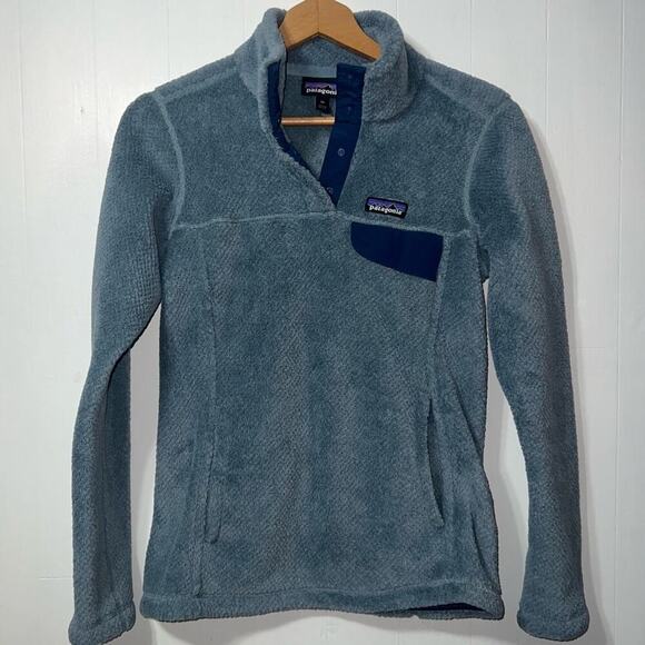 Patagonia Re-Tool Snap T Fleece Mock Neck Pullover Fleece Hiking Outerwear XS - Picture 2 of 16
